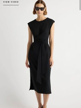 Modern Citizen Fei Tie-Front Organic Cotton Dress
